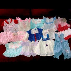 VINTAGE BABY GIRL DRESSES